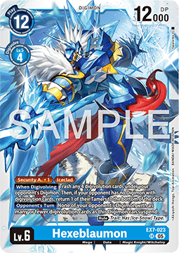 Hexeblaumon (EX7-023)
