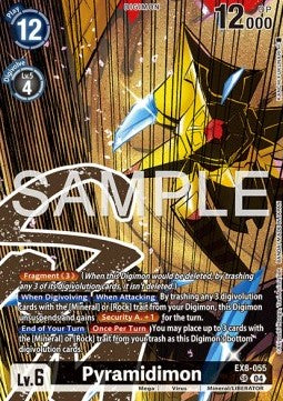 Pyramidimon (EX8-055) - Premium Bandai Products (Alternative Art) [PB-XX-EX8-055]