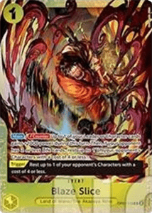 Blaze Slice (OP07-116) (V.1) - Unnumbered Promos (Rare) [UP-OP07-116]