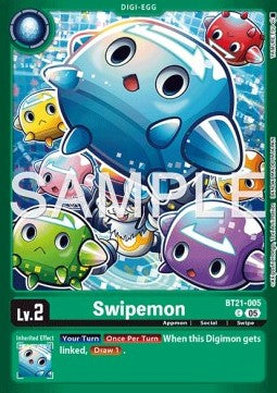 Swipemon (BT21-005) - Premium Bandai Products (Alternative Art) [PB-XX-BT21-005]