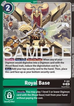 Royal Base (P-181) - Premium Bandai Products (Alternative Art) [PB-XX-P-181]