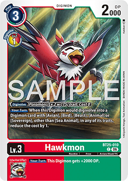 Hawkmon (BT25-010) - Dual Revolution (Common) [BT-25-010]