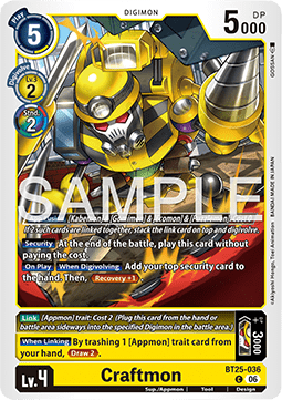 Craftmon (BT25-036) - Dual Revolution (Common) [BT-25-036]