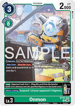 Onmon (BT25-045) - Dual Revolution (Uncommon) [BT-25-045]