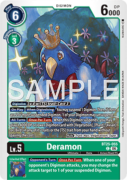 Deramon (BT25-055) - Dual Revolution (Common) [BT-25-055]