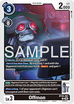Offmon (BT25-061) - Dual Revolution (Uncommon) [BT-25-061]