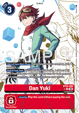 Dan Yuki (BT25-086) (V.2) - Dual Revolution (Alternative Art) [BT-25-086]