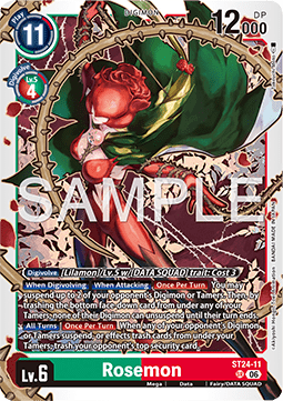 Rosemon (ST24-11) - Starter Deck: Digimon Data Squad (Super Rare) [ST-24-11]
