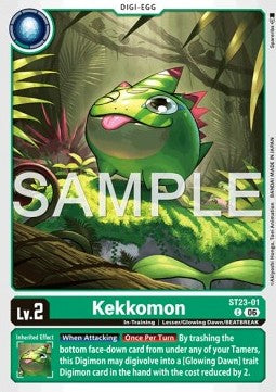 Kekkomon (ST23-01) - Starter Deck: Digimon Beatbreak (Common) [ST-23-01]