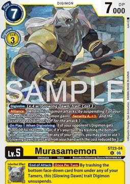 Murasamemon (ST23-04) - Starter Deck: Digimon Beatbreak (Uncommon) [ST-23-04]