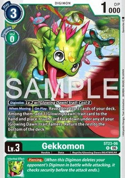 Gekkomon (ST23-06) (V.1) - Starter Deck: Digimon Beatbreak (Rare) [ST-23-06]