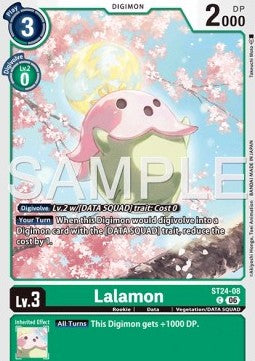 Lalamon (ST24-08) - Starter Deck: Digimon Data Squad (Common) [ST-24-08]