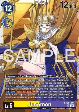 Junomon (BT25-044) (V.1) - Dual Revolution (Super Rare) [BT-25-044]