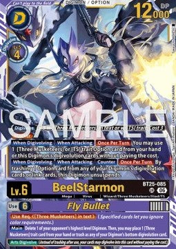 BeelStarmon / Fly Bullet (BT25-085) (V.1) - Dual Revolution (Ultimate Rare) [BT-25-085]