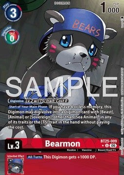 Bearmon (BT25-009) - Promos: Dual Revolution (Alternative Art) [BT-25P-BT25-009]