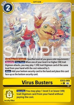 Virus Busters (EX12-069) (V.2)