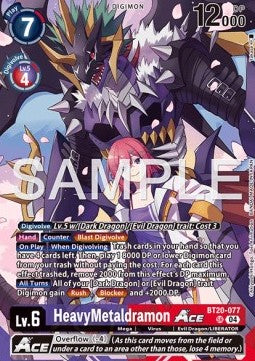 HeavyMetaldramon Ace (BT20-077)